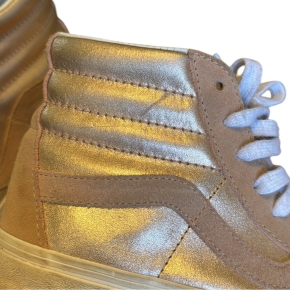 Vans Sk8-Hi Reissue Two-Tone Metallic
Ні Тор Mahogany Rose Size 6.5 - Picture 6 of 9